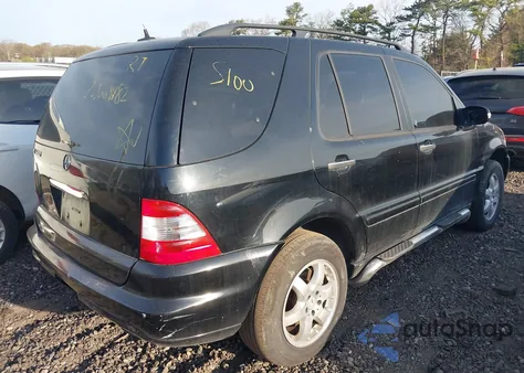 2005 Mercedes-Benz Ml 500 4Matic z USA, uszkodzony, nr VIN 4JGAB75E45A533851